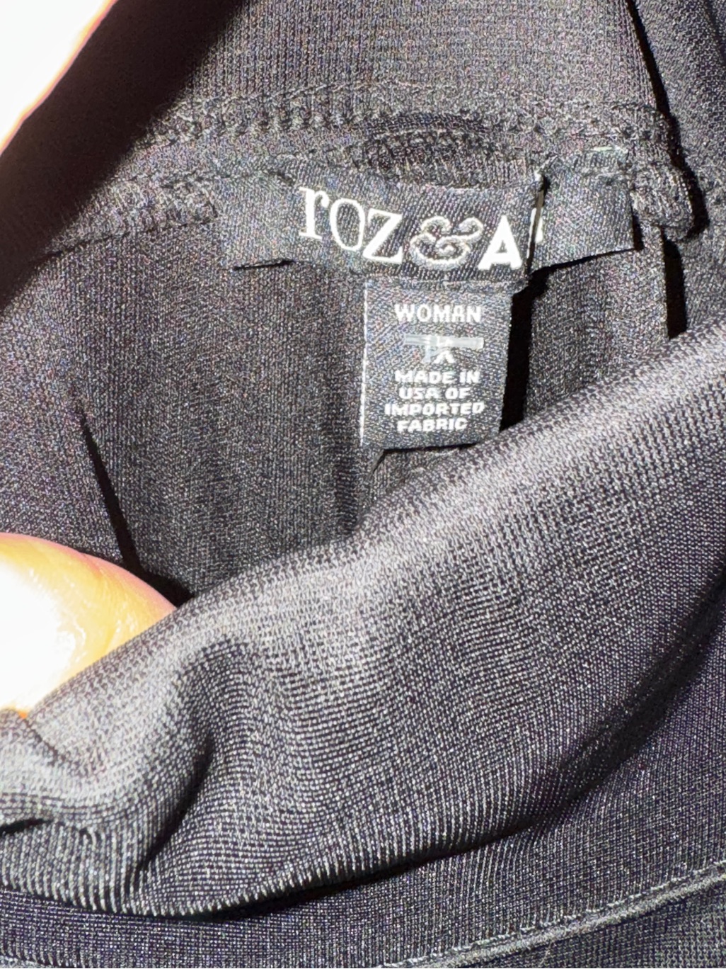 Roz & Ali Woman Wide Leg Pant 1x — image 3 of 5